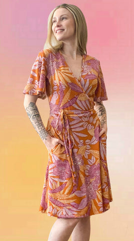 60's Tokyo Floral Jumpsuit