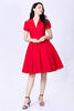 Red Set Go Swing Dress