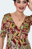 Tarot Cards Midi Dress