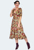 Tarot Cards Midi Dress