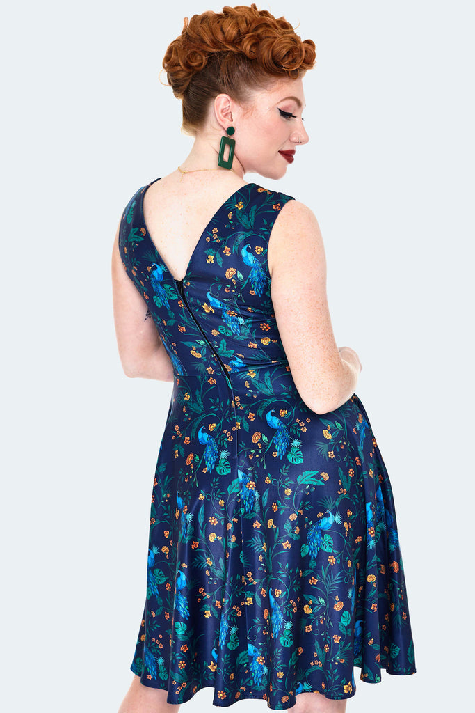Proud As A Peacock Dress