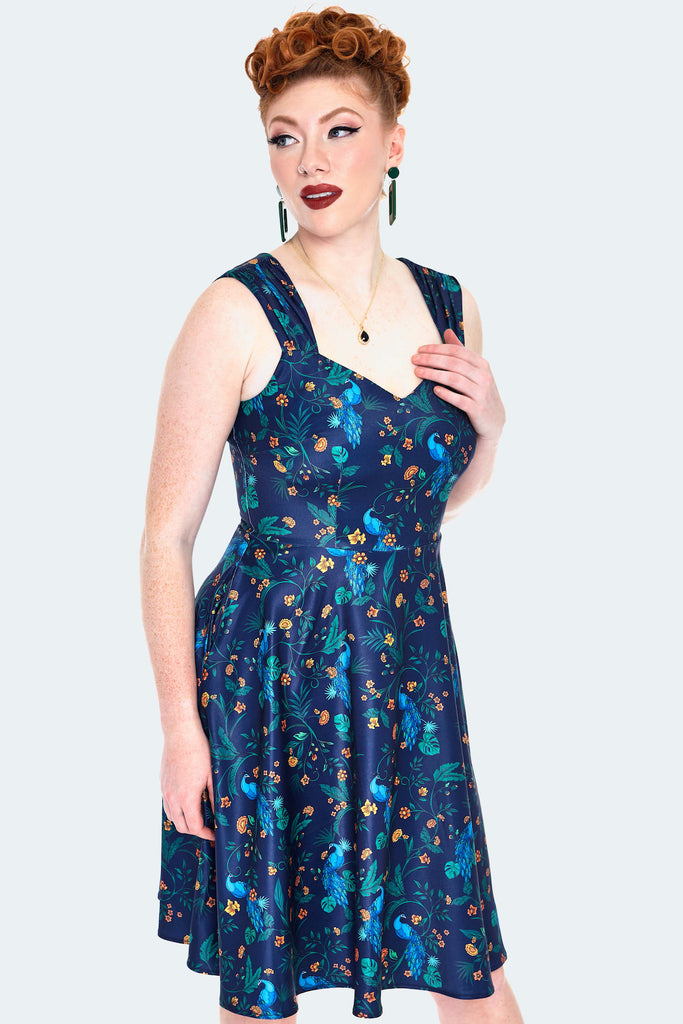 Proud As A Peacock Dress