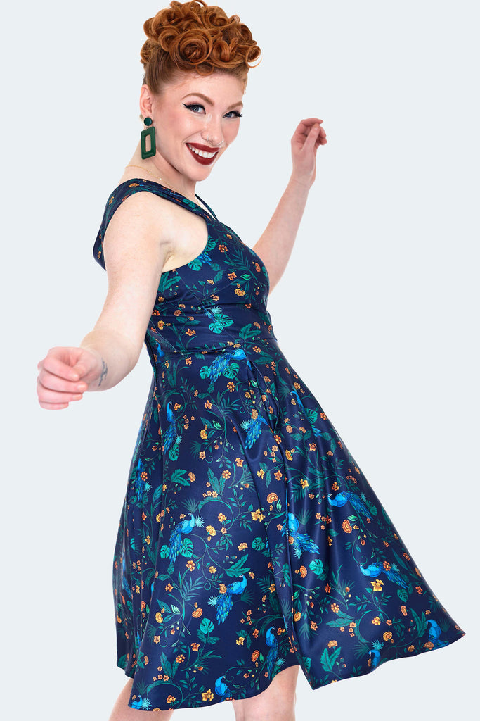 Proud As A Peacock Dress