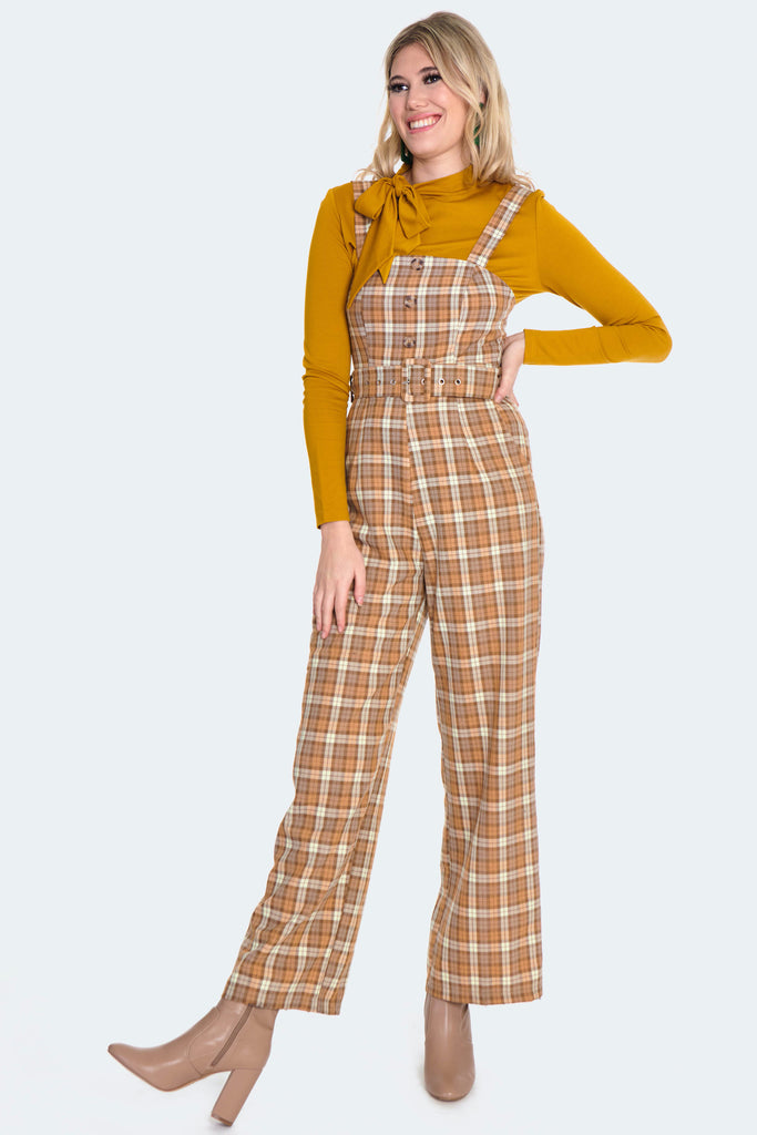 Carnaby Street Pinafore Jumpsuit