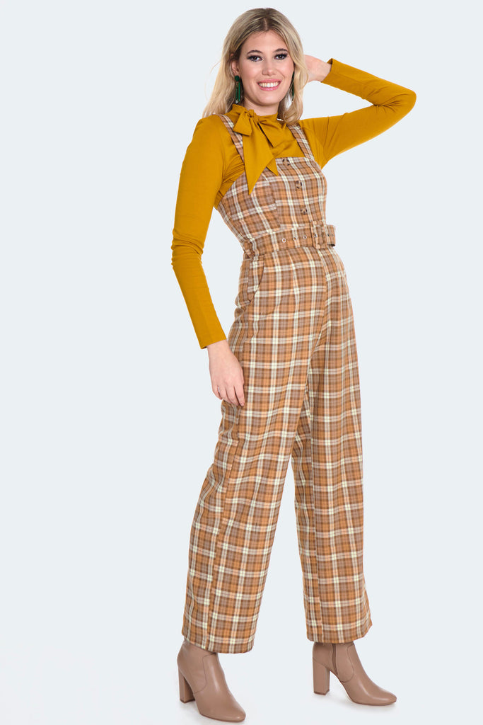 Carnaby Street Pinafore Jumpsuit