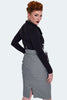 40's Houdstooth Suspender Skirt