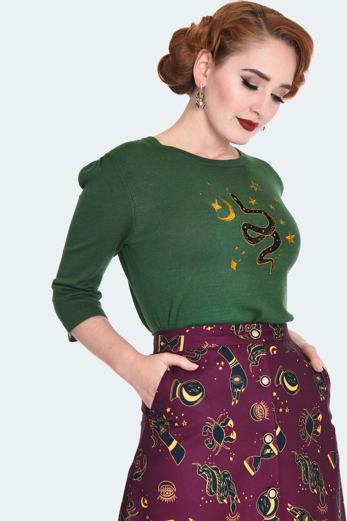 Mystical Midi Skirt