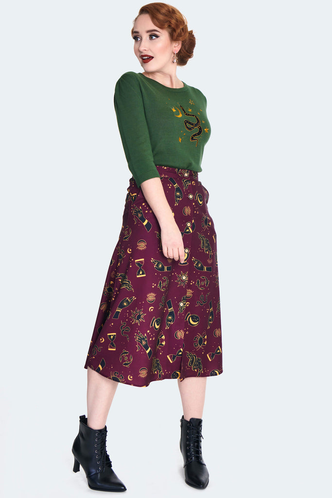 Mystical Midi Skirt