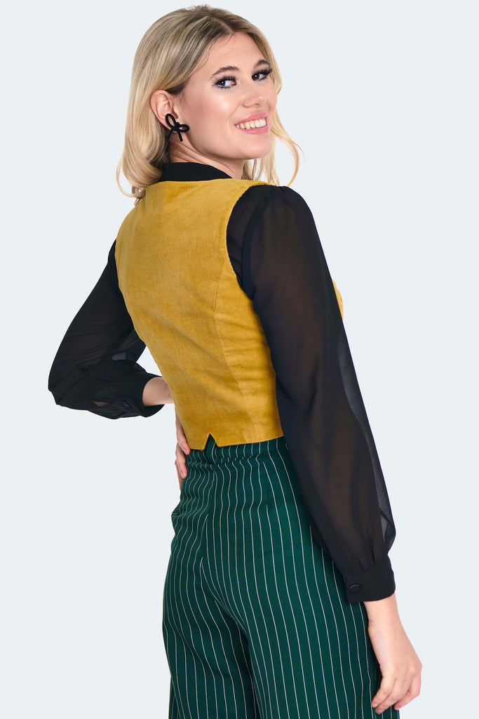 70's Corduroy Pocketed Vest