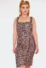 Lady Leopard Pencil Dress