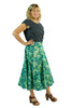 Sea Flower Midi Skirt