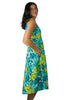 Peacock Flower Flare Dress - ONLY S
