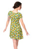 Green Gingko Mini Dress - ONLY M