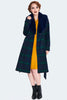 Wool Blend Tartan Coat