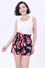 Paper Flower Hi-Waisted Shorts