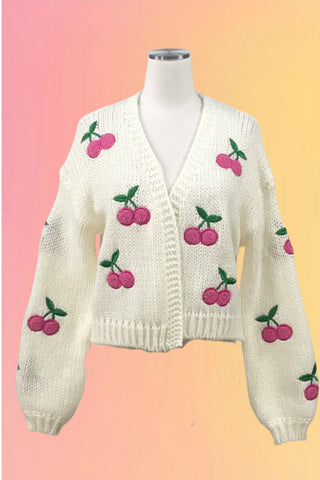 Berry Cute Knit Top