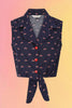 Vespa Scooter Blouse