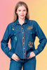 Western Embroidered Denim Shirt