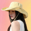 Gingham Fishing Hat: Yellow