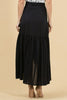 Flamenco Wrap Skirt: Black