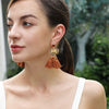 Beau Bee Earrings: Brown