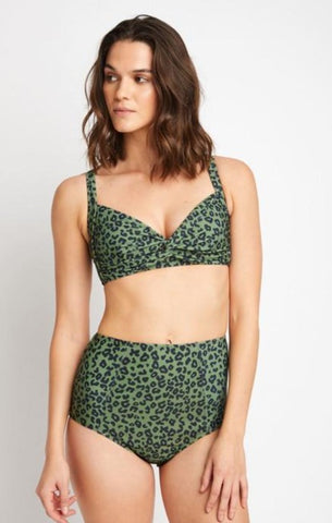 Leopard Skirted Swimsuit