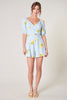 Sicilian Picnic Shorts Romper