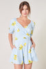 Sicilian Picnic Shorts Romper