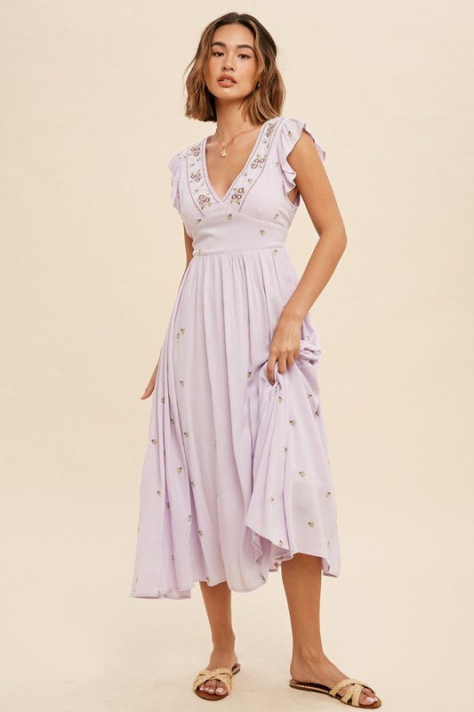 Longing Lilac Dress