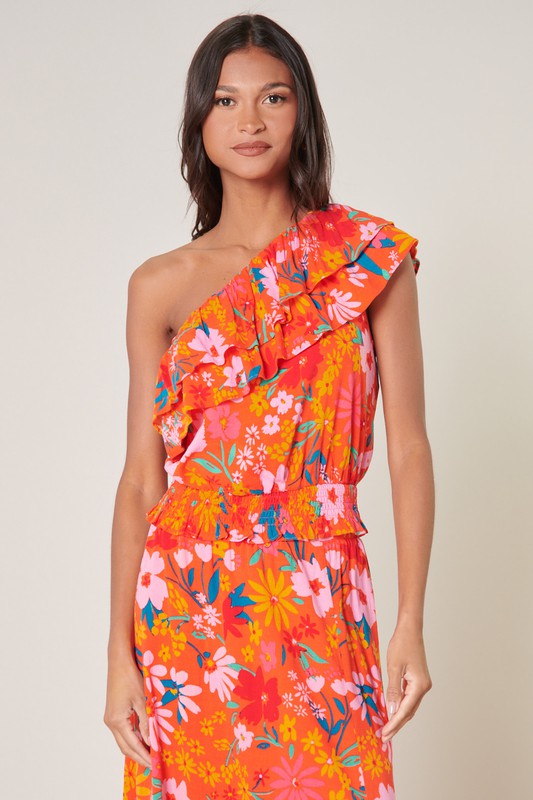 Oahu One Shoulder Blouse