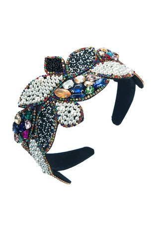 Rhinestone Headband: Multi