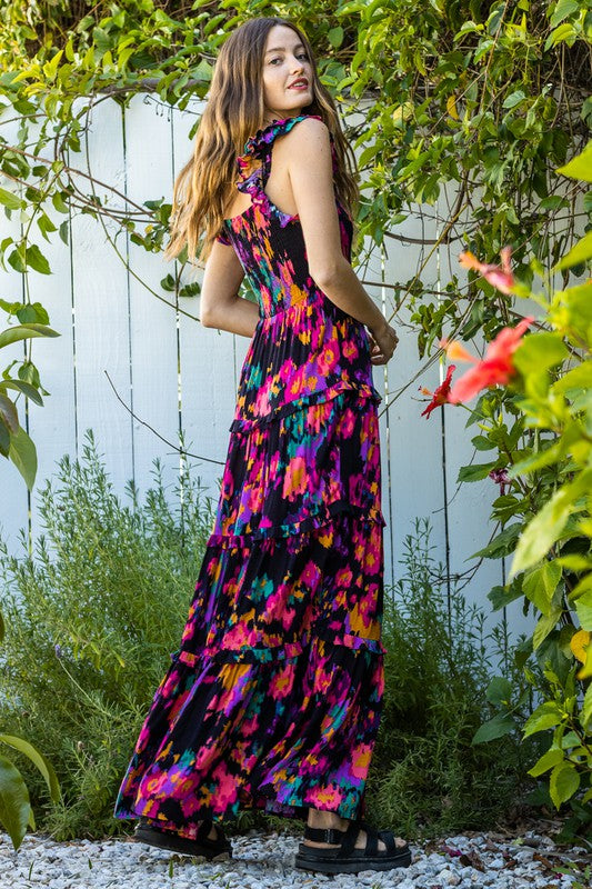 Fab Floral Maxi Dress