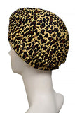 Brown Leopard Classic Vintage Style Head Wrap