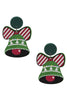 Acrylic Christmas Bell Earrings