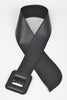 Vegan Leather Cinch Belt: Black
