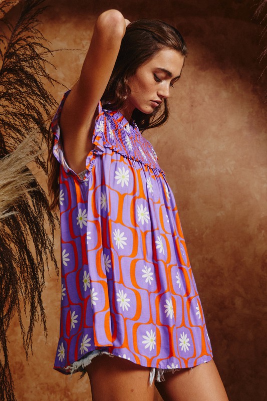 Daisy Maze Flowy Blouse