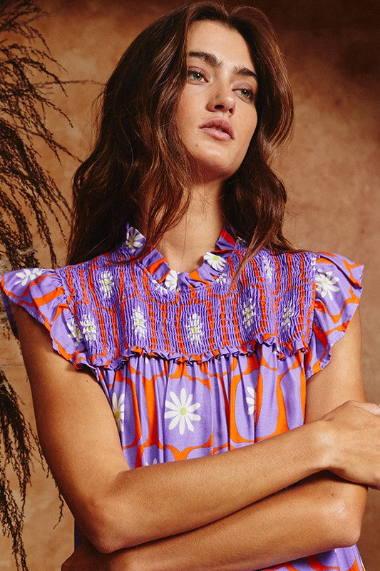 Daisy Maze Flowy Blouse