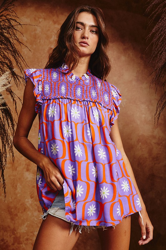 Daisy Maze Flowy Blouse