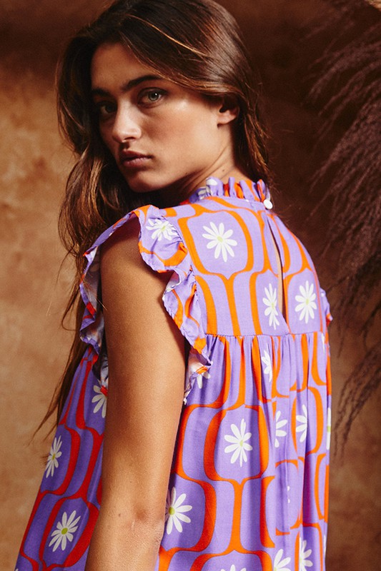 Daisy Maze Flowy Blouse