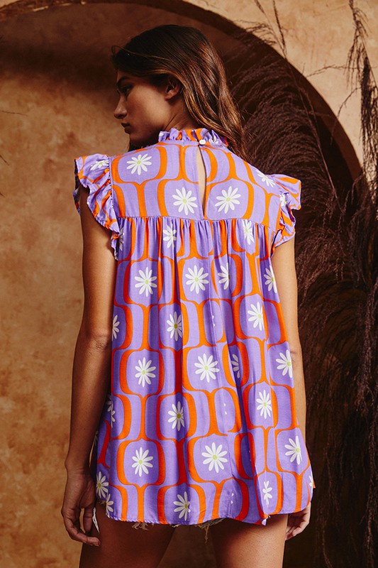 Daisy Maze Flowy Blouse