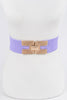 Stretch Straw 1960's Belt: Lavender