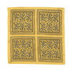 Golden Leopard Silky Scarf