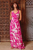 Fuschia Fantasy Wide Leg Jumpsuit