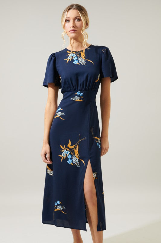 Blooms at Dusk Dress