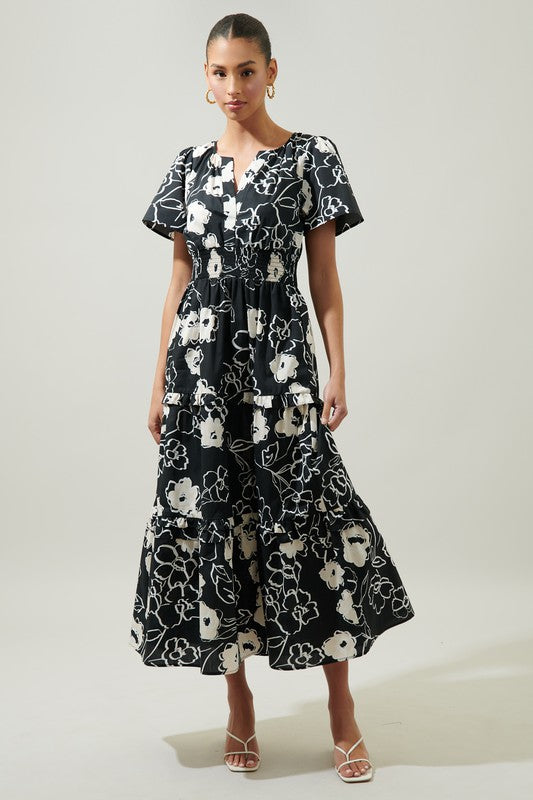 Fabienne Cotton Maxi Dress