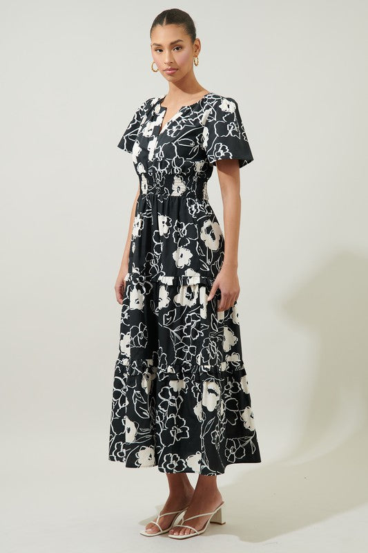 Fabienne Cotton Maxi Dress