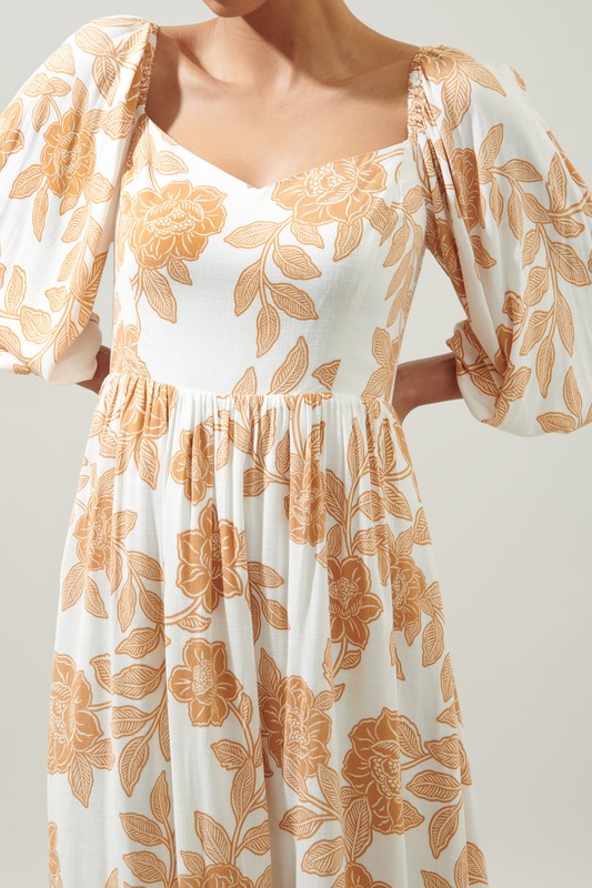 Rocky Mountain Rose Midi Dress