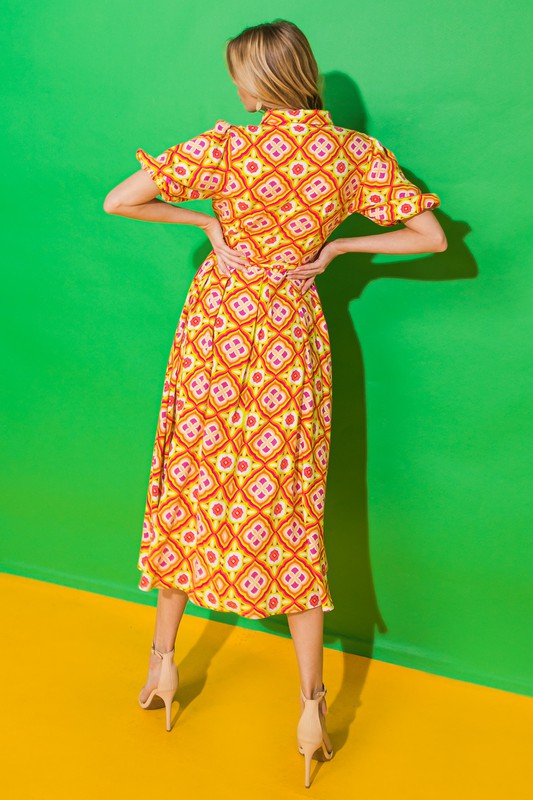 Sunny Stroll Cotton Dress
