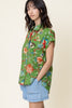 Paradise Garden Cotton Voile Top
