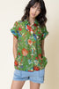 Paradise Garden Cotton Voile Top